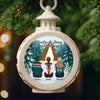 Custom Candlelight Lantern Ornament - Personalized Christmas Birthday Gifts For Brother, Sister - Keep The Light Within