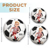 Custom Acrylic Ornament - Personalized Christmas Birthday Gifts For Football, Baseball, Basketball, Soccer Lovers, Sports Fans, Sports Lovers - No Limits Just Goals