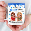 Custom Mug - Personalized Best Friend Birthday Gifts For Women, Besties, Sisters, BFF - Together Through Every Chapter