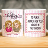 Custom Mug - Personalized Best Friend Birthday Gifts For Women, Besties, Sisters, BFF - Some Souls Just Match
