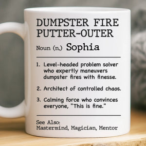 Custom Mug - Personalized Christmas Funny Gifts For Best Friends, Family, Coworker, Work Bestie - Morning Hater