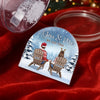 Custom Acrylic Snow Globe - Personalized Anniversary Christmas Wedding Gifts For Husband And Wife, Him And Her - You And Me, That’s Home