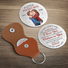 Custom Pocket Hug - Personalized Anniversary Christmas Wedding Gifts For Husband And Wife, Him And Her - A Little Hug, Always With You