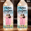 Mother And Daughter, Forever Connected - Family Personalized Custom Bottle Lamp - Mother's Day, Gift For Mom, Daughter