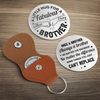 Custom Pocket Hug - Personalized Christmas Birthday Gifts For Brother, Sister - Same Roots Endless Memories