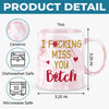Custom 11oz Pink Marble Mug - Personalized Best Friend Birthday Gifts For Women, Besties, Sisters, BFF - Pretty Minds Pink Hearts