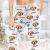Custom Photo Pawsome Christmas Vibes! - Dog & Cat Personalized Custom Pajama Pants - Christmas Gift For Pet Owners, Pet Lovers