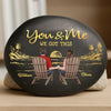 Custom Printed Rock - Personalized Anniversary Wedding Gifts For Husband And Wife, Him And Her - Through It All, We Got This