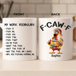 Custom Mug - Personalized Funny Gifts For Best Friends, Family, Coworker, Work Bestie - Professional Overthinker
