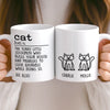 Custom Mug - Personalized Birthday Gifts For Cat Lovers, Cat Mom And Dad - Life Is Softer With Cats
