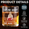 Custom Whiskey Glass - Personalized Anniversary Wedding Gifts For Husband And Wife, Him And Her - Love You More Than Coffee