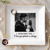 Custom Photo Jewelry Dish - Personalized Anniversary Wedding Gifts For Husband And Wife, Him And Her - Built On Small Moments