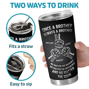 Custom Tumbler - Personalized Birthday Gifts For Brothers - Brother Mode On