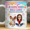 Custom 3D Inflated Effect Printed Mug - Personalized Birthday Gifts For Dog Lovers, Dog Dad And Mom - Best Kind Of Companion