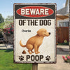 Custom Home Decor Metal Sign - Personalized Birthday Gifts For Dog Lovers, Dog Dad And Mom - Tail Wagging, Trap Set