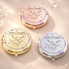 Custom Compact Mirror - Personalized Birthday Gifts For Mom, Daughter - Forever Connected By Love, Always