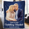 Custom Photo Blanket - Personalized Anniversary Wedding Gifts For Husband And Wife, Him And Her - Side By Side Feels Good