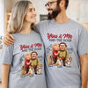 Custom Unisex T-shirt, Premium T-shirt, Hoodie - Personalized Anniversary Wedding Gifts For Husband And Wife, Dog Cat Lovers - You Are My Safe Place