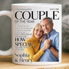 Custom Photo Mug - Personalized Anniversary Wedding Gifts For Husband And Wife, Him And Her - Love That Feels Natural