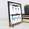 Custom 2-Layered Wooden Plaque - Personalized Mother's Day Gifts For Mom, Grandma - Timeless Love Blooms