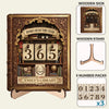 Custom Wooden Tracker Sign - Personalized Bookish Gifts For Book Lovers, Bookworms, Readers - Living Life One Book At A Time