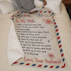 Custom Blanket - Personalized Anniversary Wedding Gifts For Husband And Wife, Him And Her - Together Feels Honest And True
