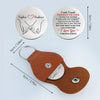 Custom Pocket Hug - Personalized Anniversary Wedding Gifts For Husband And Wife, Him And Her - Our Hearts Move As One