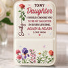 Custom Pocket Mirror - Personalized Birthday Gifts For Mom, Daughter - My Daughter, Every Lifetime