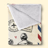 Custom Blanket - Personalized Anniversary Wedding Gifts For Husband And Wife, Him And Her - Always Better Together