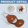 Custom Pocket Hug - Personalized Anniversary Wedding Gifts For Husband And Wife, Him And Her - See Yourself Through My Eyes