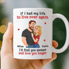 Custom Mug - Personalized Anniversary Wedding Gifts For Husband And Wife, Him And Her - Love You, Annoyingly Forever