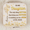 Custom Square Jewelry Case - Personalized Birthday Gifts For Mom, Daughter - You Make Motherhood Beautiful