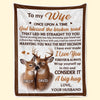 Custom Blanket - Personalized Anniversary Wedding Gifts For Husband And Wife, Him And Her - Love Grows In Quiet Ways