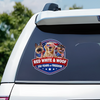 Custom RV Decal - Personalized 4th Of July Gifts For Dog Lovers, Dog Dad And Mom - Freedom Vibes