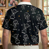 Custom All Over Print Polo Shirt - Personalized Birthday Gifts For Dad, Grandpa - Forever Family Man