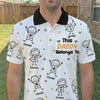 Custom All Over Print Polo Shirt - Personalized Birthday Gifts For Dad, Grandpa - Forever Family Man