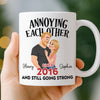 Custom Mug - Personalized Anniversary Wedding Gifts For Husband And Wife, Him And Her - Happily Ever After
