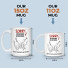 Custom 3D Inflated Effect Printed Mug - Personalized Anniversary Wedding Gifts For Husband And Wife, Him And Her - Still In Love