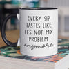Custom Accent Mug - Personalized Retirement Gifts For Women, Men - Zero Meetings, Zero Stress