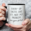 Custom Accent Mug - Personalized Retirement Gifts For Women, Men - Zero Meetings, Zero Stress