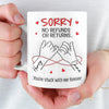 Custom 3D Inflated Effect Printed Mug - Personalized Anniversary Wedding Gifts For Husband And Wife, Him And Her - Built On Love