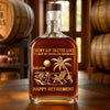 Custom Whiskey Bottle -Personalized Retirement Gifts For Women, Men - Cheers To New Beginnings