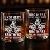 Custom Whiskey Glass - Personalized Birthday Gifts For Brother - Side By Side Brothers