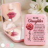 Custom LED Compact Makeup Mirror - Personalized Birthday Gifts For Daughter, Granddaughter - Daughter My Everyday Joy