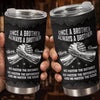 Custom Tumbler - Personalized Birthday Gifts For Brother - Brothers Stronger Than Time