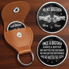 Custom Pocket Hug - Personalized Birthday Gifts For Brother - Brothers Through Thick Thin