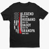 Custom Hunting Unisex T-shirt, Premium T-shirt, Hoodie - Personalized 4th Of July Gifts For Dad, Grandpa, Husband - Chasing Freedom And Game