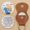 Custom Pocket Hug - Personalized Anniversary Wedding Gifts For Husband And Wife, Him And Her - Together We Choose Us