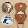 Custom Photo Pocket Hug - Personalized Memorial Sympathy Gifts For Loss Of Mom, Dad - Your Love Still Shines On