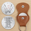 Custom Pocket Hug - Personalized Anniversary Wedding Gifts For Husband And Wife, Him And Her - You Make Life Feel Lighter